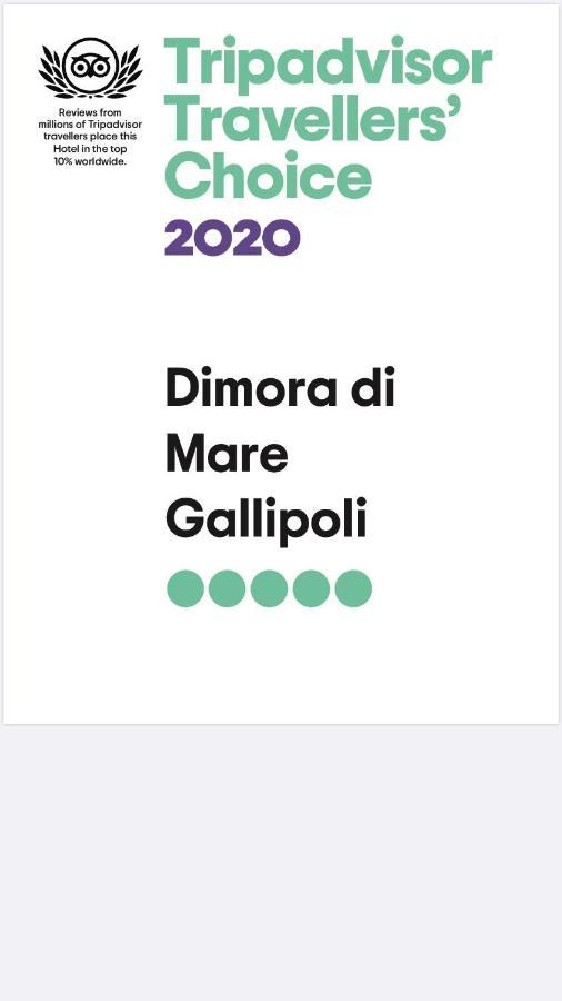Dimora Di Mare ガリポリ エクステリア 写真